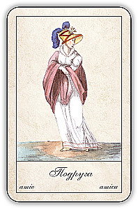 Karty wróżebne - Cygański wróżbita z instrukcją (52 karty)