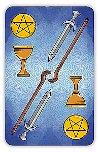 Moje unikalne Tarot. Puste karty wróżbiarskie tarota do samodzielnego wykonania własnoręcznie