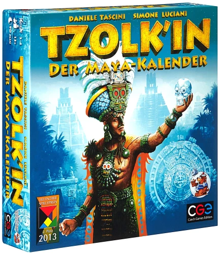 Stalo žaidimas - Tzolk'in (Czolk'in). Majų kalendorius