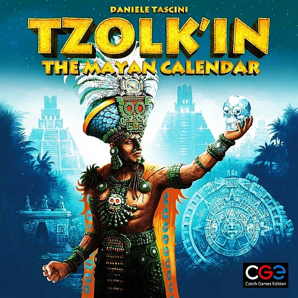 Galda spēle - Tzolk'in (Colkīns). Maiju kalendārs