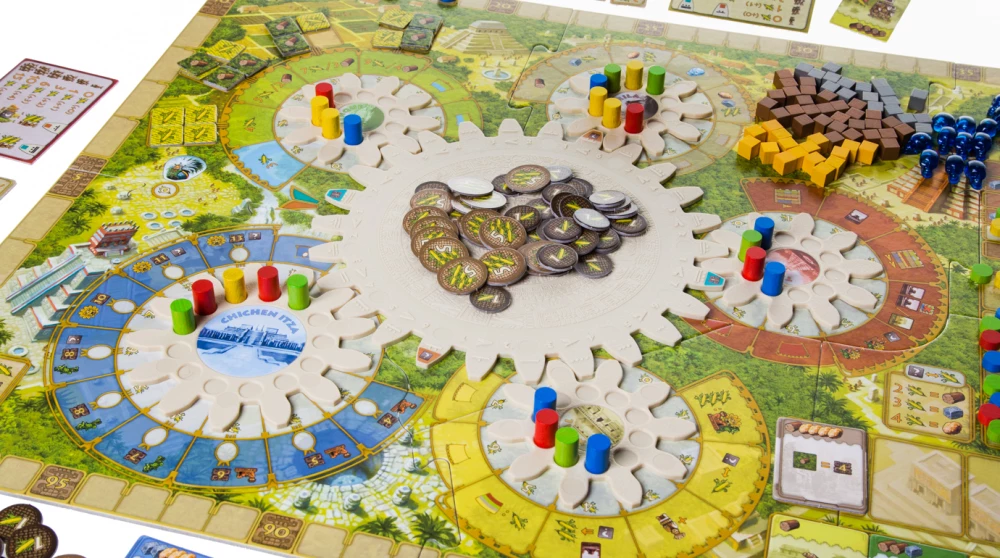 Galda spēle - Tzolk'in (Colkīns). Maiju kalendārs
