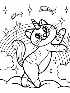 Magische Tiere. Malbuch