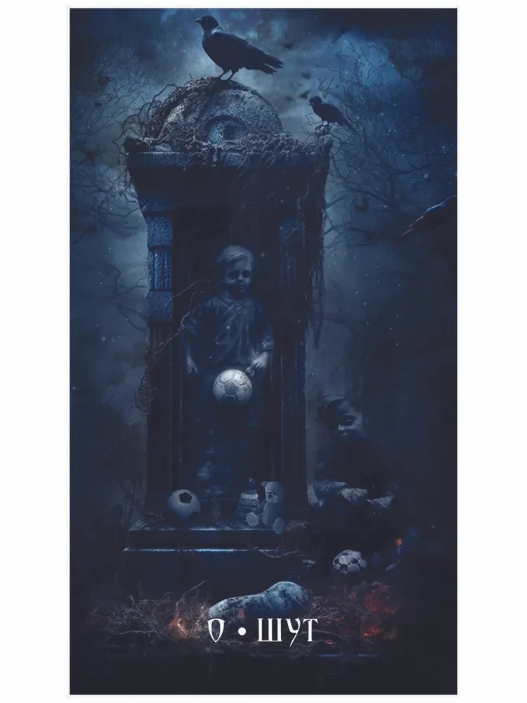 Tarot Misterii Cmentarza (78 kart + instrukcja)