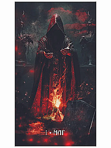 Tarot Misterii Cmentarza (78 kart + instrukcja)