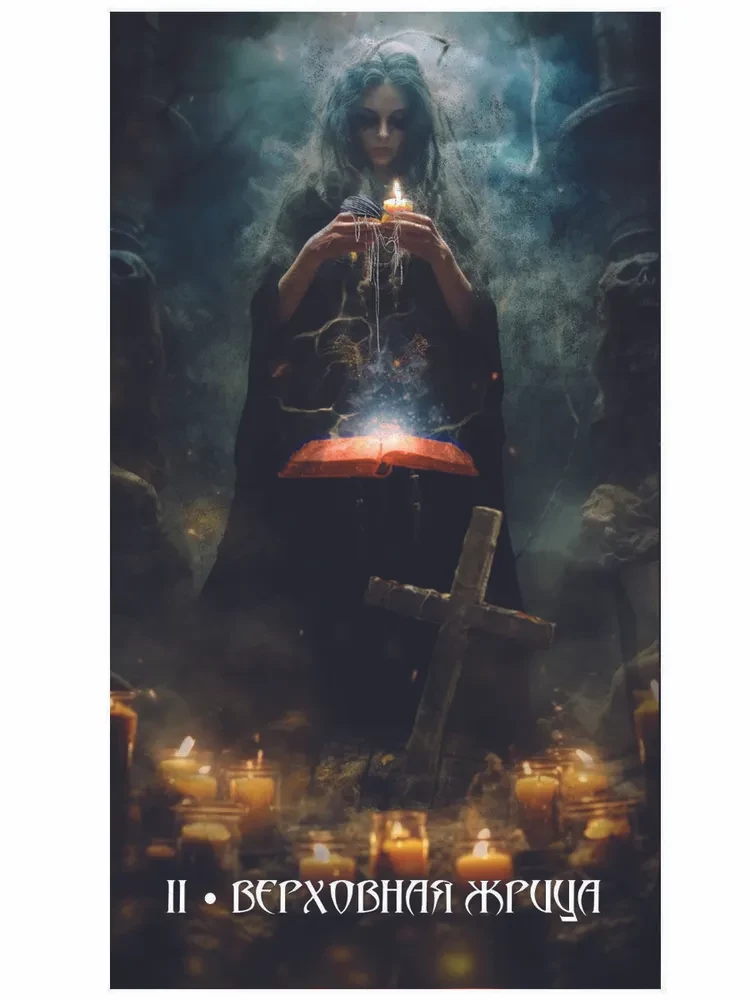 Tarot Misterii Cmentarza (78 kart + instrukcja)