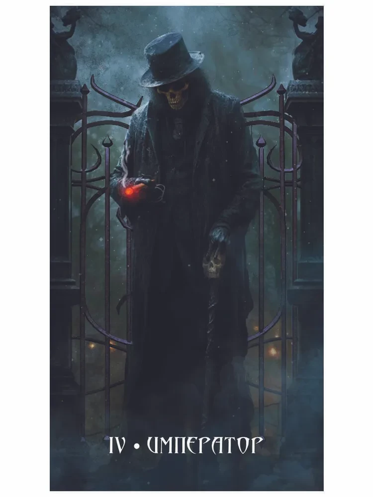 Tarot Misterii Cmentarza (78 kart + instrukcja)