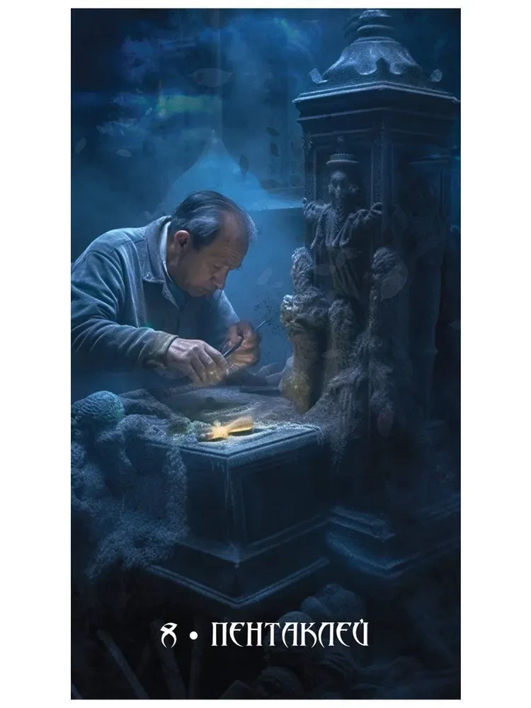 Tarot Misterii Cmentarza (78 kart + instrukcja)