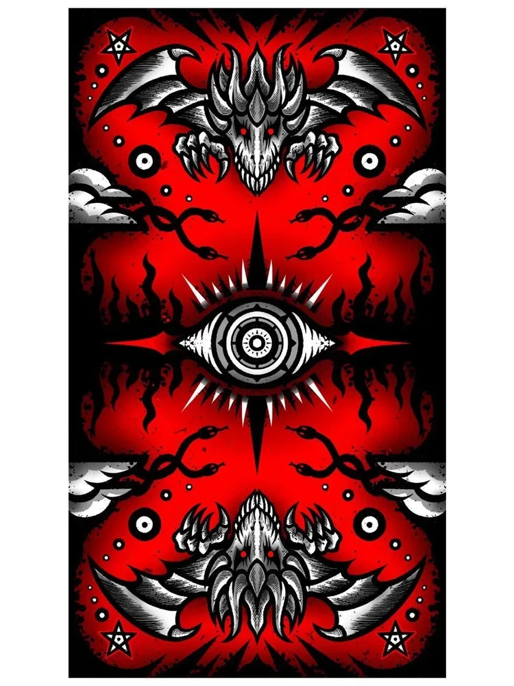 Tarot Eye of Leviathan (78 cards + instruction)