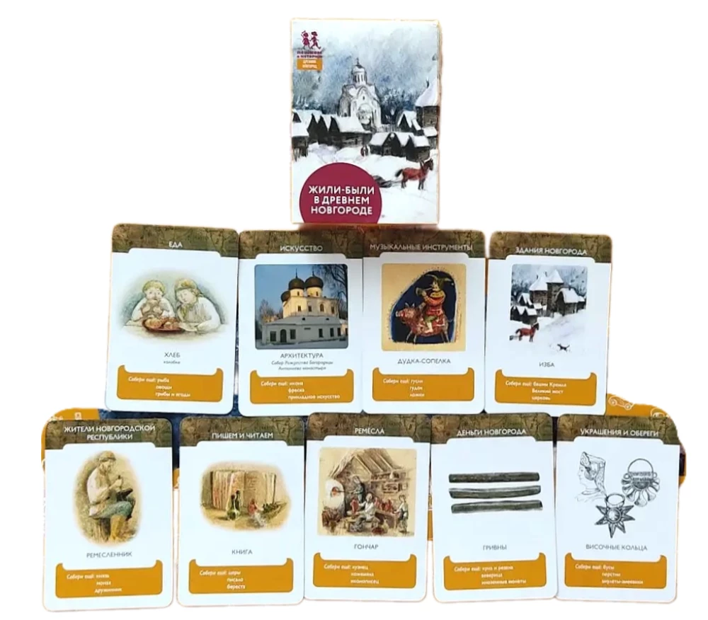 Developing Card Game - Once Upon a Time in Ancient Novgorod