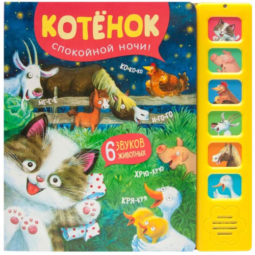 Geräuschbücher. Kätzchen. Gute Nacht!