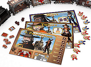 Brettspiel - Colt Express. Kurier und Panzerzug (Erweiterung)