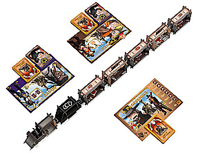 Brettspiel - Colt Express. Kurier und Panzerzug (Erweiterung)