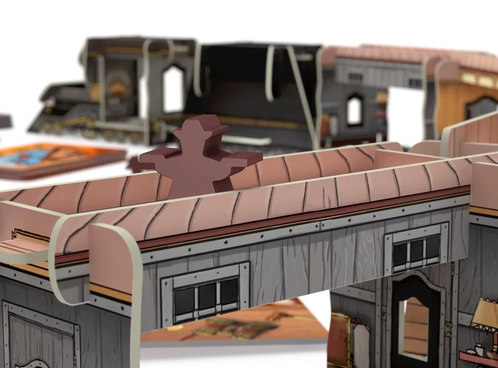 Brettspiel - Colt Express. Kurier und Panzerzug (Erweiterung)
