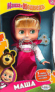 Doll - toy Masha from the animated series Masha and the Bear