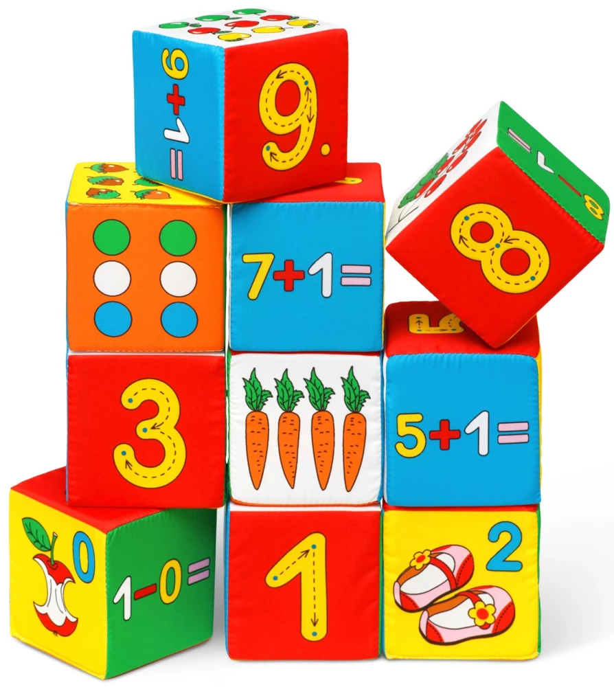 Klocki - Inteligentna Matematyka, 10 klocków