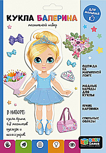 Magnetset - Ballerina Puppe