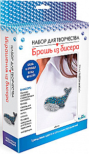Набор для творчества - Брошь из бисера. Кит