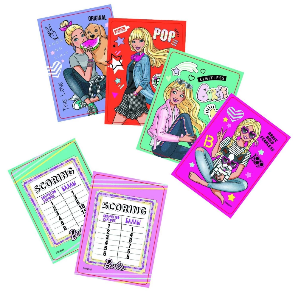 Brettspiel - Barbie. Podium