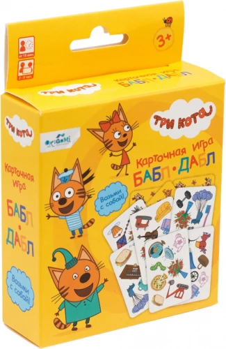 Galda spēle - Trīs kaķi. Bubl-dabl