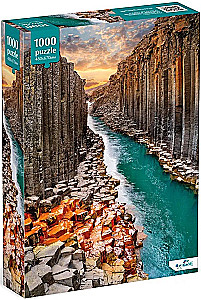 Mõistatus - Basaltkanjon Stuðlagil, Island