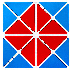 Puzzle game for preschoolers - Four-color square
