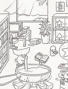 Die magische Reise des kleinen Fuchses Sogymi. Malbuch von einer beliebten koreanischen Künstlerin