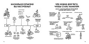 Fahrrad. Ein kurzer Kurs in Comics. Illustrierter Führer durch das Leben auf zwei Rädern