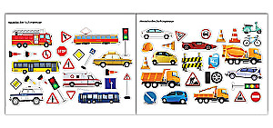 100 Aufkleber. Verkehr