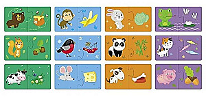 IQ Spiele für die Kleinsten. Paare. Rate, wer was liebt 2+. Sprachförderung