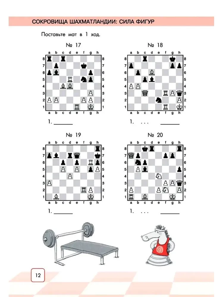 Treasures of Chessland. The Power of Pieces