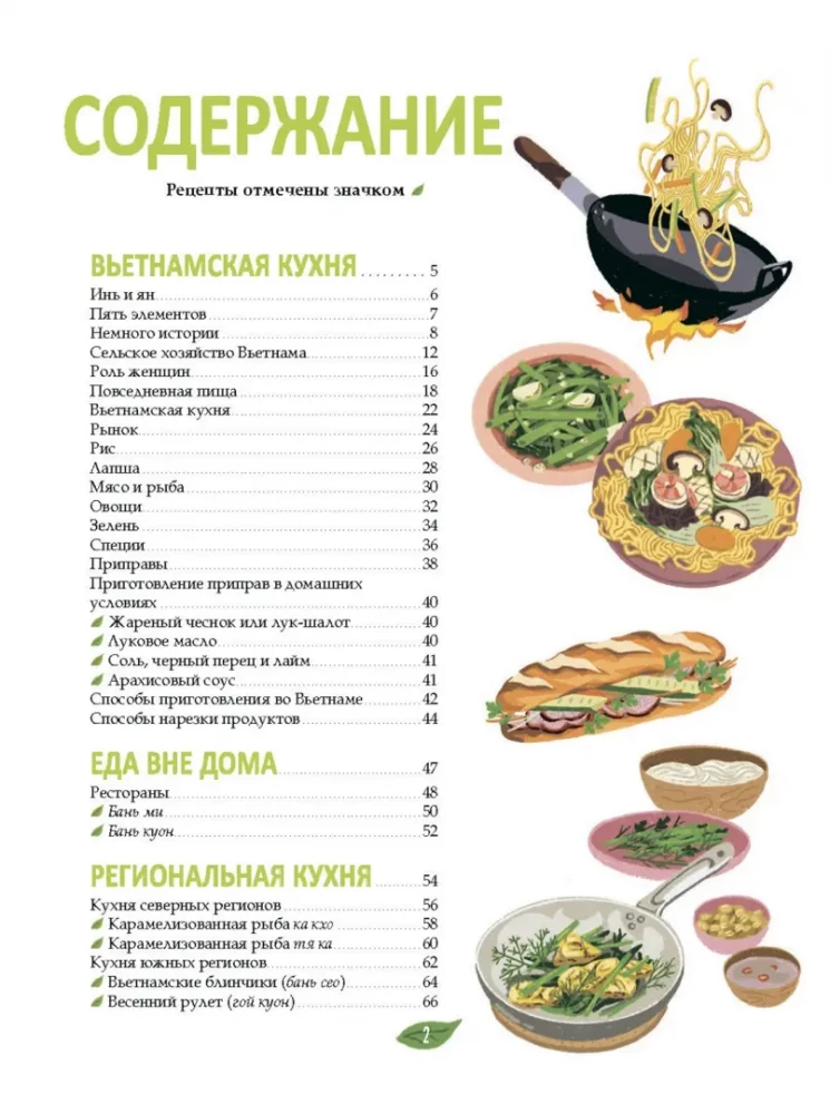Wietnamska kuchnia w ilustracjach