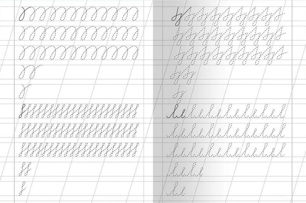 Für den Kindergarten. Heft mit Schreibübungen. Schreiben mit Neigung