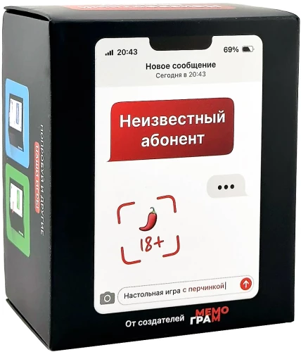 Gra planszowa - Nieznany abonent 18+