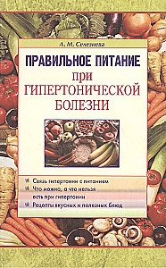 Proper nutrition in hypertension