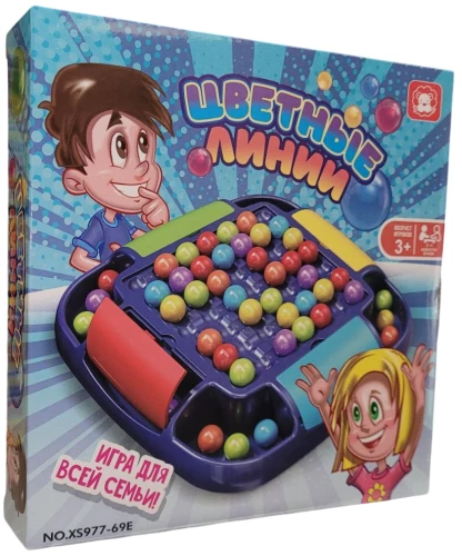 Настольная игра - Цветные линии