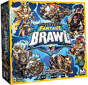 Board Game - Brawl. Super Fantasy