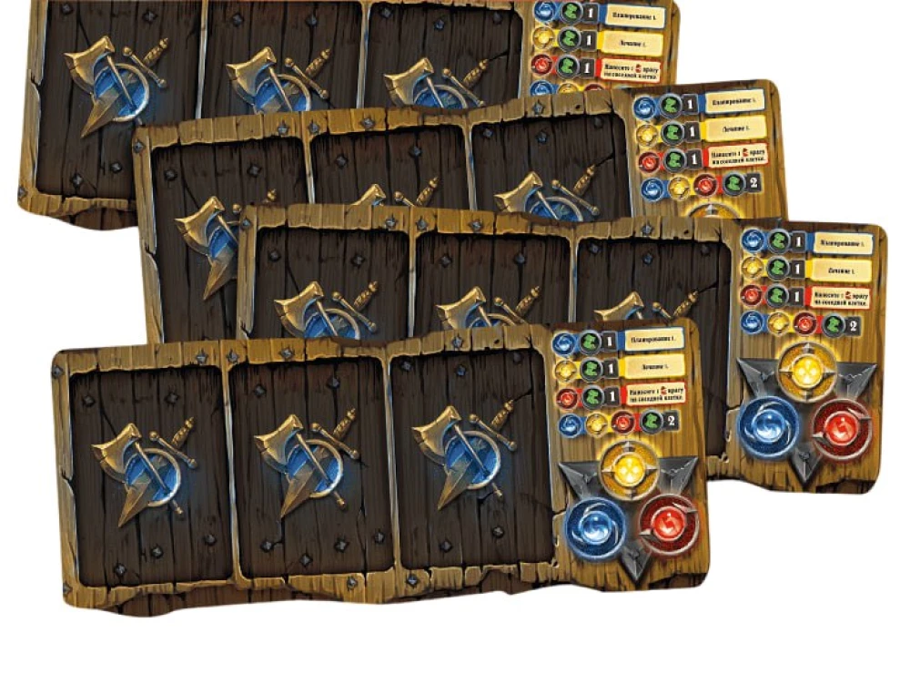 Board Game - Brawl. Super Fantasy
