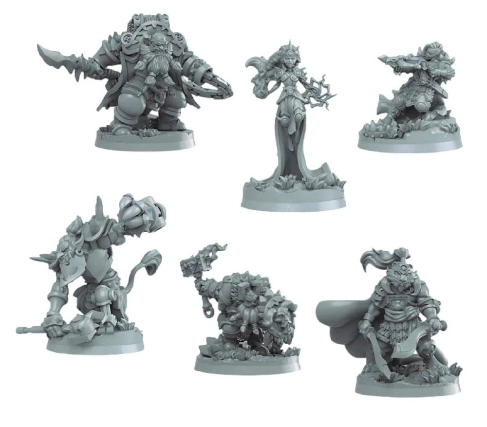Board Game - Brawl. Super Fantasy