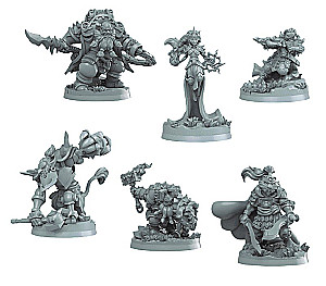 Board Game - Brawl. Super Fantasy