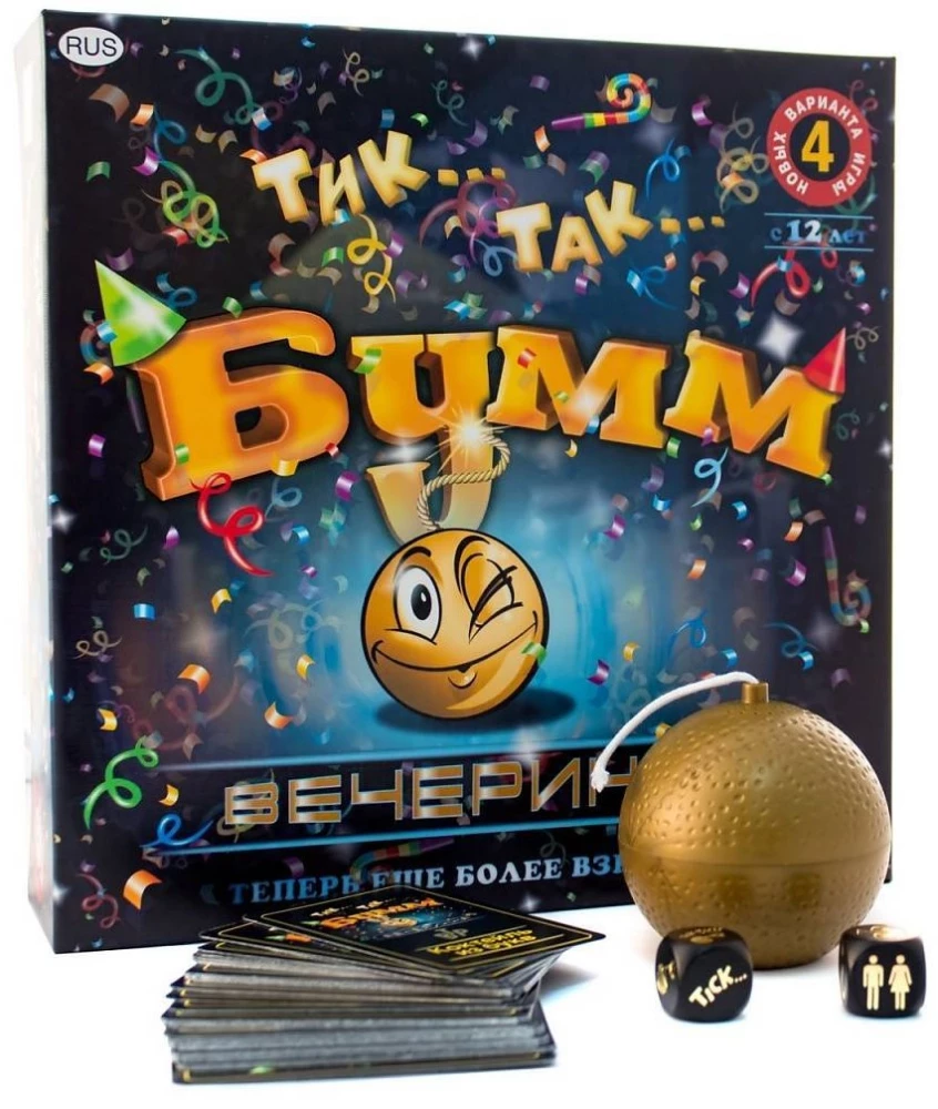 Galda spēle - Tik...Tak...Boom. Ballīte