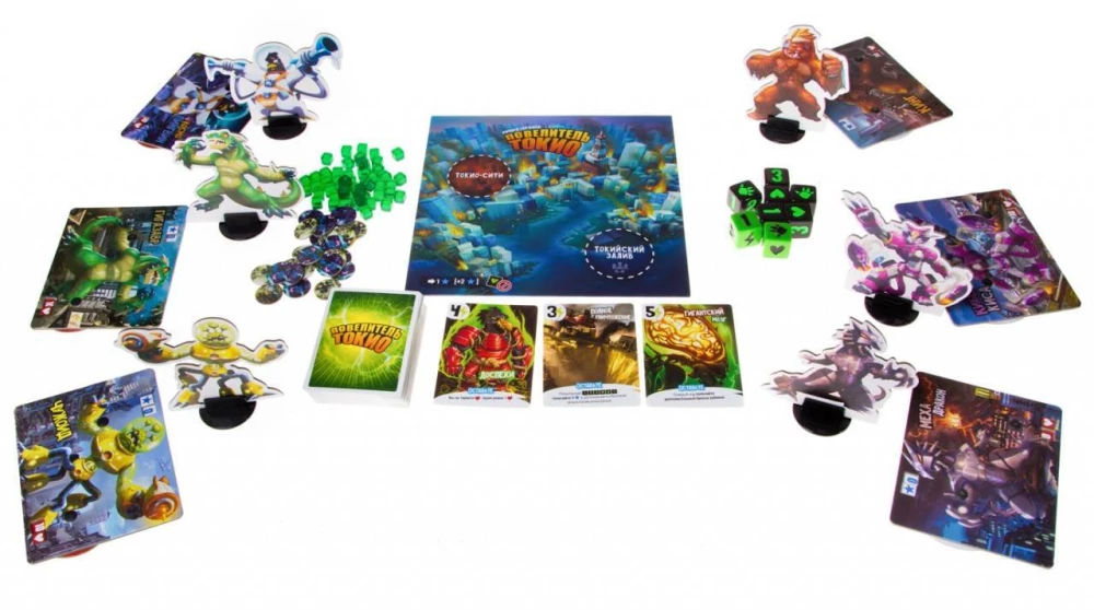 Brettspiel - Herrscher von Tokio