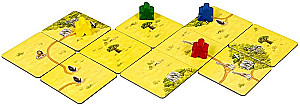 Stalo žaidimas - Carcassonne. Safari