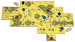 Stalo žaidimas - Carcassonne. Safari