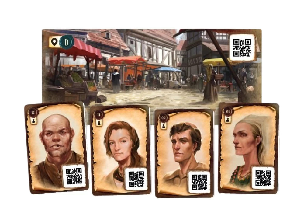 Настольная игра - Место преступления: Средневековье