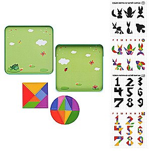 Magnētiskā spēle - Tangrams