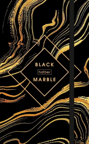 Записная книжка - Black marble