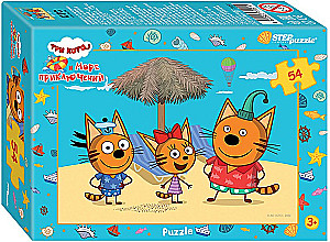 Puzzle-54: Drei Katzen