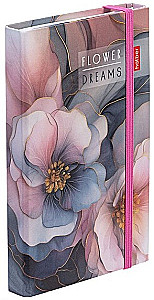 Notizbuch im Kariert - Blumen Träume