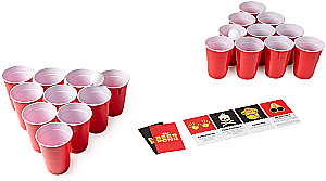 Stalo žaidimas - Beer Pong. Karališkasis birponkas