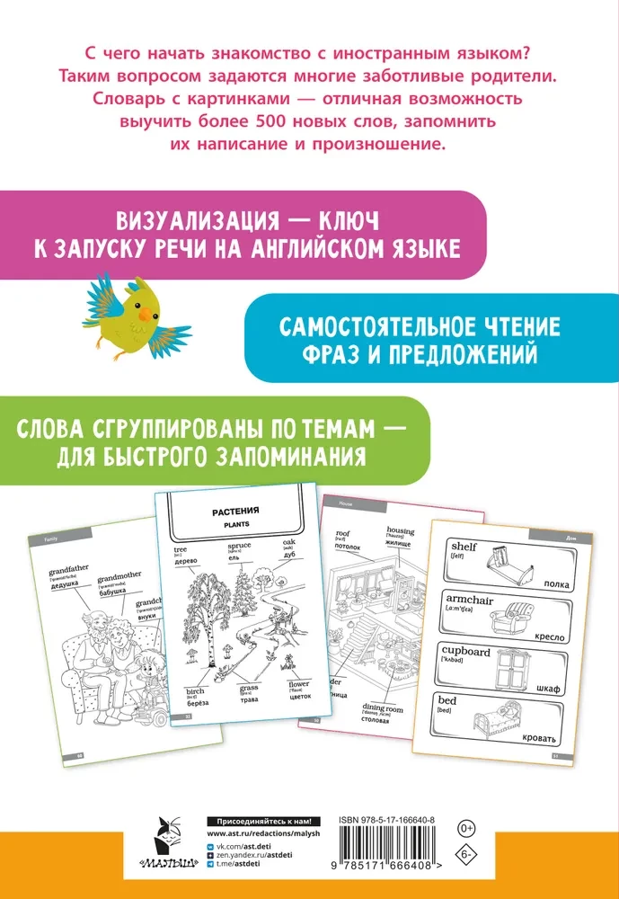 English-Russian Picture Dictionary
